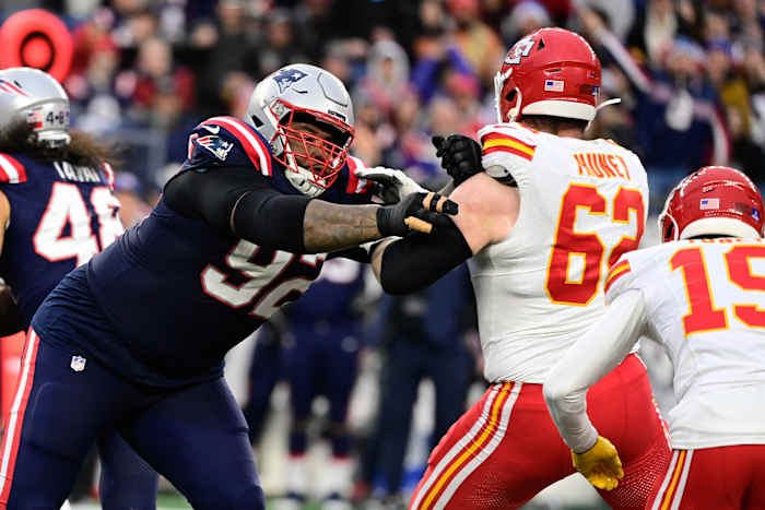 Davon Godchaux Chiefs Patriots